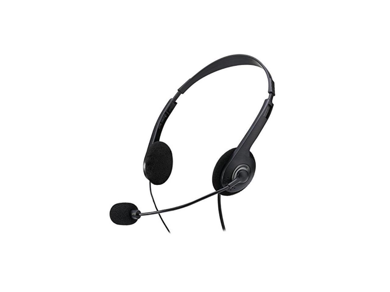 STEREO HEADSET W/ MICROPHONE
