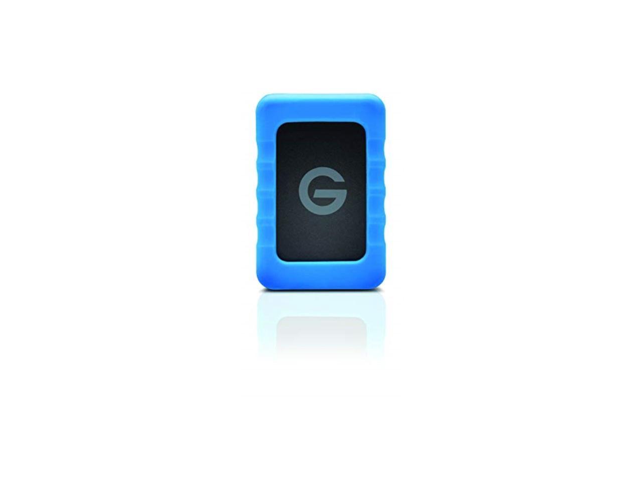 Thermal Grizzly 2TB G-DRIVE ev RaW Portable External Hard Drive with Removable Protective Rubber Bumper, USB 3.0 (0G10199)