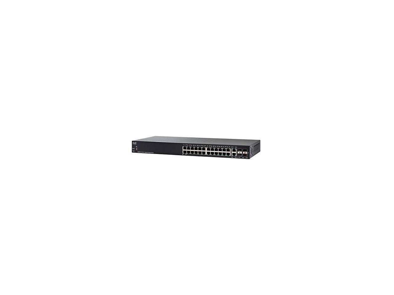CISCO SYSTEMS SG350-28-K9-NA SG350-28 28-port GB Mgd Swtch