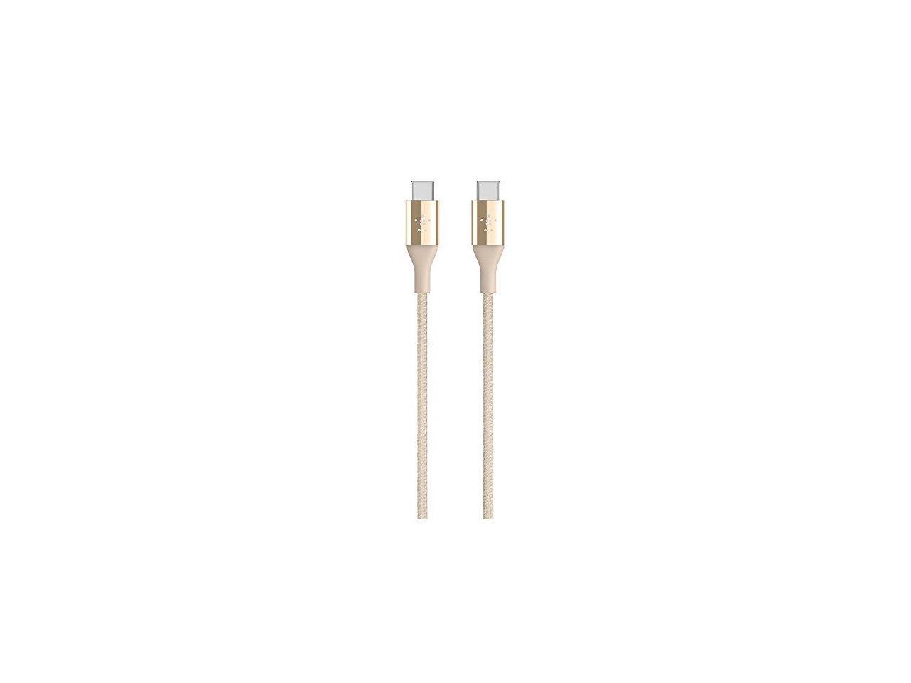 Belkin F2CU050bt04-GLD MIXIT USB-C Cable (USB Type-C) 4 ft, GOLD