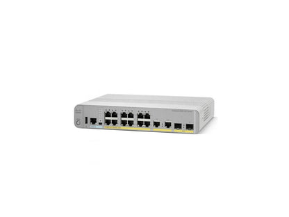CISCO Catalyst 3560-CX WS-C3560CX-8PT-S Managed PD PSE Switch 8 GE PoE+, Uplinks: 2 x 1G Copper (Cisco UPOE Powered Input), IP Base