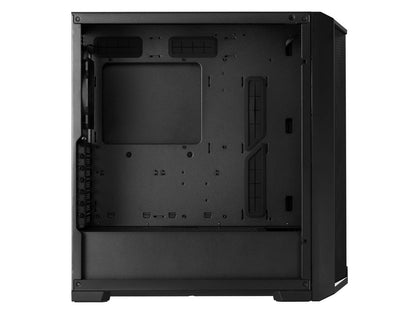 LIAN LI LANCOOL 215 X Black Steel / Tempered Glass ATX Mid Tower Computer Case