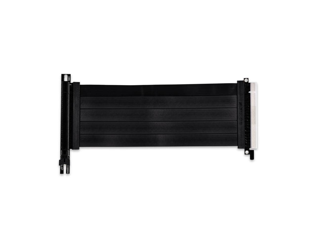 LIAN LI Premium PCI-E 16X 4.0 Black Extender Riser Cable 200mm Black (PW-PCI-420)
