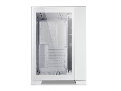 LIAN LI O11DMINI SNOW WHITE - White SECC / Aluminum /Tempered Glass/ ATX, Mirco ATX , Mini itx Mini Tower Computer Case - O11D MINI -S