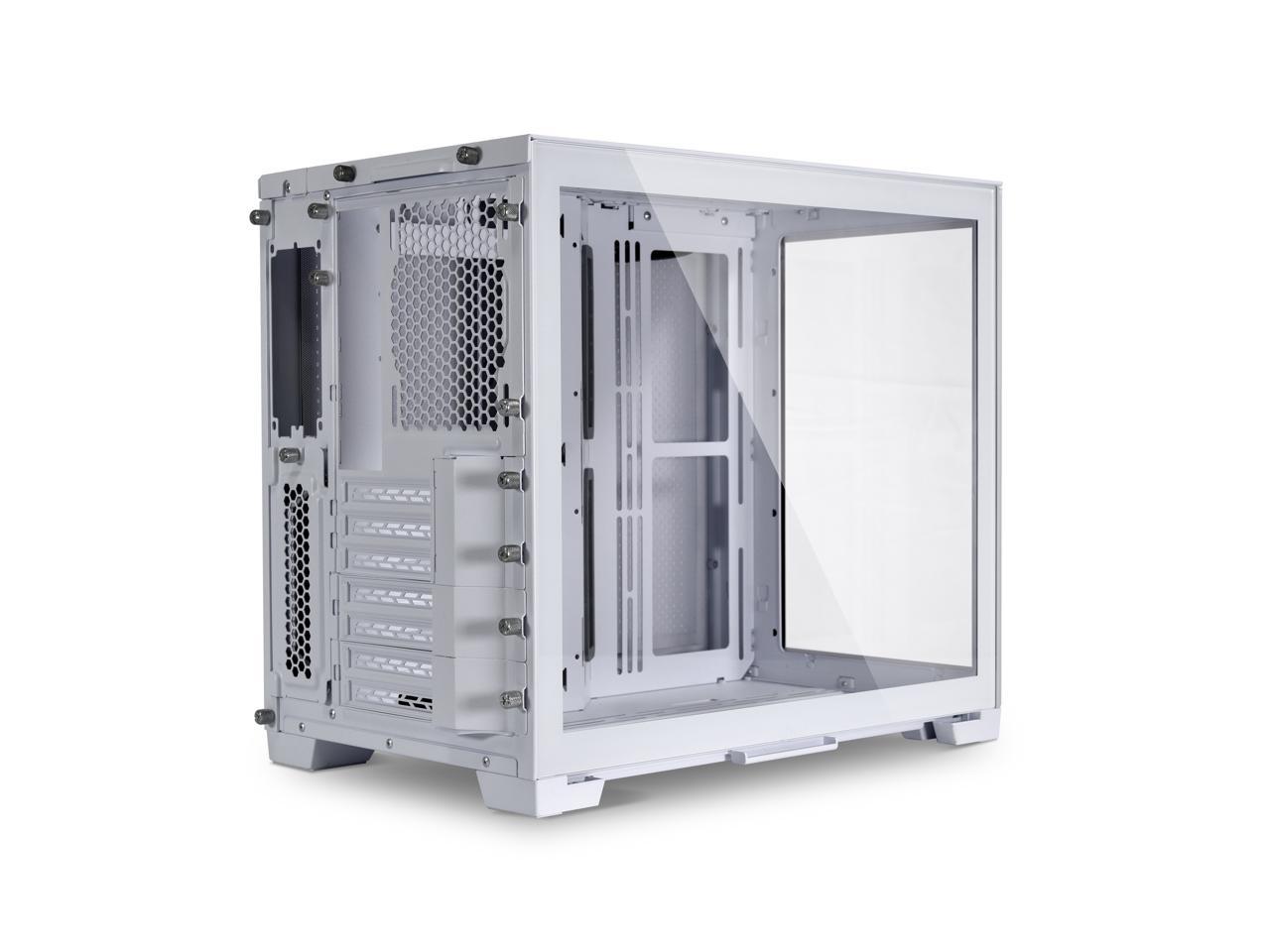 LIAN LI O11DMINI SNOW WHITE - White SECC / Aluminum /Tempered Glass/ ATX, Mirco ATX , Mini itx Mini Tower Computer Case - O11D MINI -S