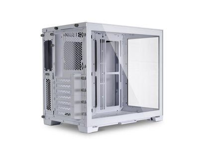 LIAN LI O11DMINI SNOW WHITE - White SECC / Aluminum /Tempered Glass/ ATX, Mirco ATX , Mini itx Mini Tower Computer Case - O11D MINI -S