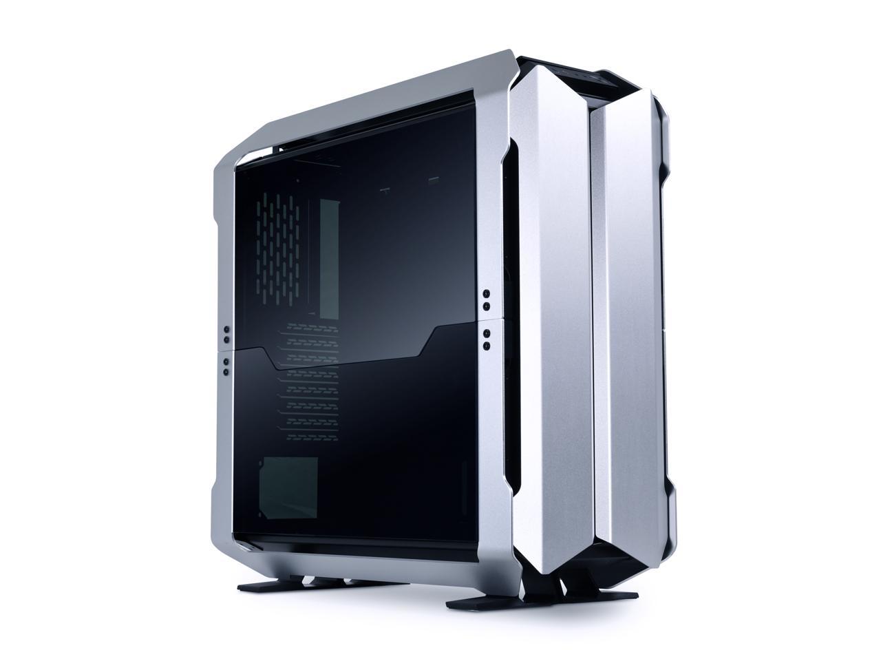 LIAN LI Odyssey X Silver Tempered Glass on the Left and Right Sides, Aluminum Full Tower Gaming Computer Case - TR-01A