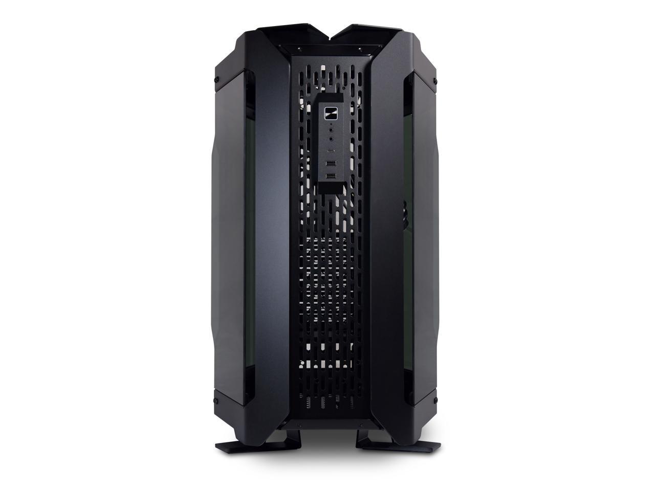 LIAN LI Odyssey X Black Tempered Glass on the Left and Right Sides, Aluminum Full Tower Gaming Computer Case - TR-01X