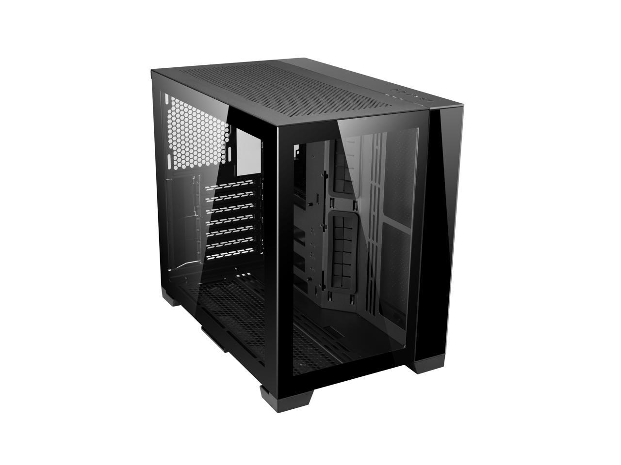 LIAN LI O11D MINI-X Black With SP750 (750W) SFX PSU / Aluminum / Tempered Glass ATX Mini Tower Computer Case -- O11D MINI750-X