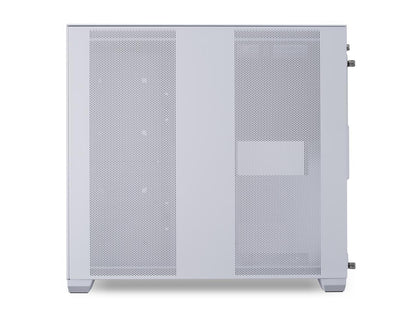 LIAN LI O11 AIR MINI White SPCC / Aluminum / Tempered Glass ATX Mini Tower Computer Case-- O11AMW