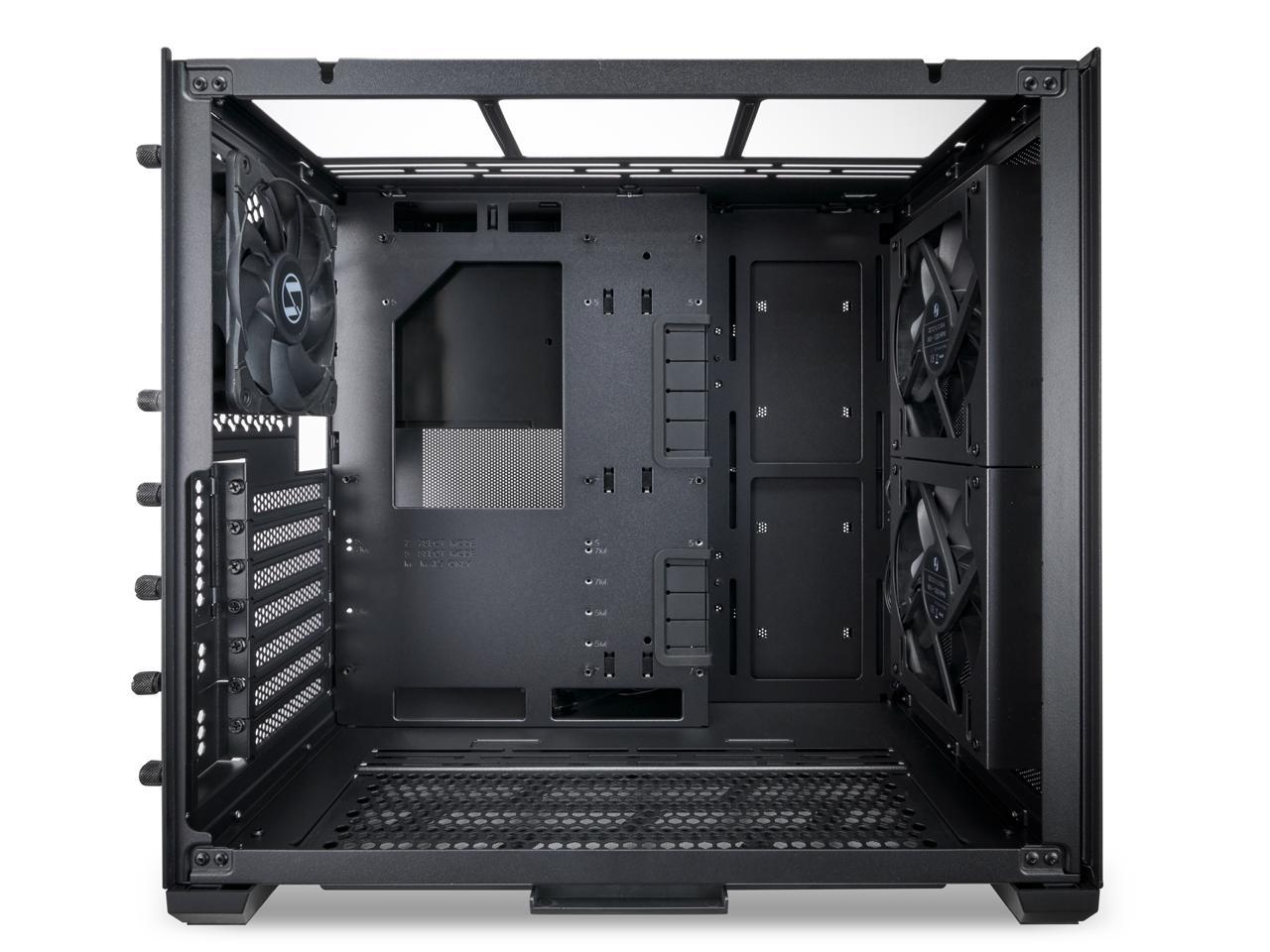 LIAN LI O11 AIR MINI Black SPCC / Aluminum / Tempered Glass ATX Mini Tower Computer Case-- O11AMX