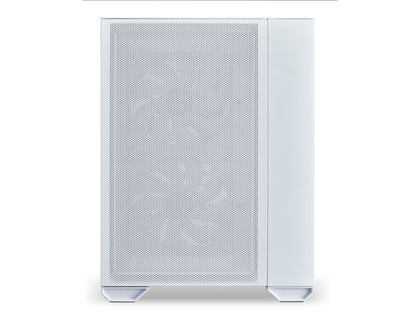 LIAN LI O11 AIR MINI White SPCC / Aluminum / Tempered Glass ATX Mini Tower Computer Case-- O11AMW