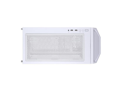 LIAN LI LANCOOL 215 W White Steel / Tempered Glass ATX Mid Tower Computer Case----- Lancool 215 W