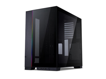 LIAN LI O11 Dynamic EVO O11DEX Black Aluminum / Steel / Tempered Glass ATX Mid Tower Computer Case