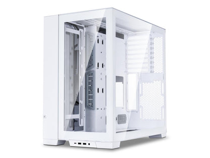 LIAN LI O11 Dynamic EVO O11DEW White Aluminum / Steel / Tempered Glass ATX Mid Tower Computer Case