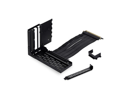 Lian-Li O11DE-1X Vertical Graphics Card Holder for O11 Dynamic EVO Black , PCI-E 4.0 Riser Cable Included ---O11DE-1X