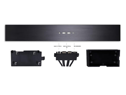 LIAN LI O11 Dynamic EVO Black Top I/O KIT -- O11DE-5X