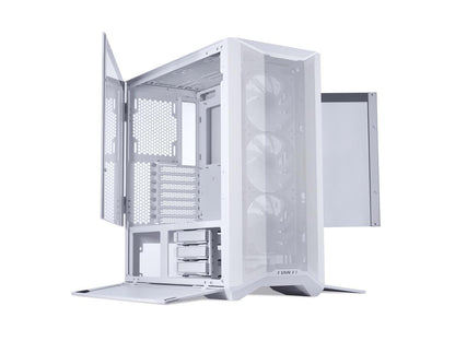 LIAN LI LANCOOL II MESH C RGB SNOW WHITE Tempered Glass ATX Case - White Color, Type C Included - LANCOOL II MESH C RGB-S