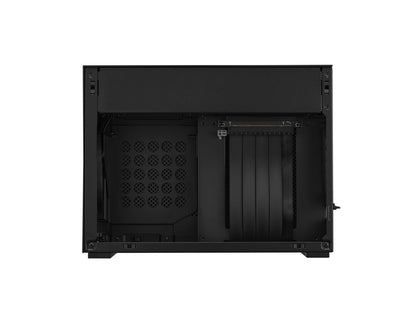 LIAN LI A4-H2O Silver SPCC / Aluminum Mini-ITX Computer Case, PCI4.0 Riser Card Cable Included (A4-H2O A4)