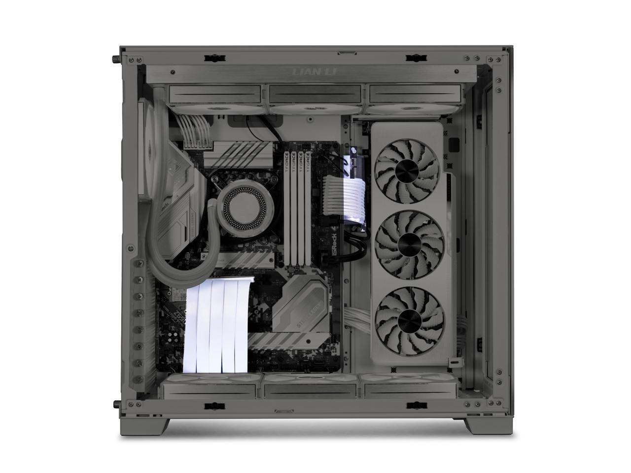 LIAN LI Premium PCI-E 16X 4.0 White Extender Riser Cable 600 mm , White Color ---PW-PCI-4-60W