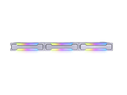 LIAN LI UNI Fan SL120 V2 RGB White 3x 12cm Fan Pack with Controller - UF-SL120V2-3W