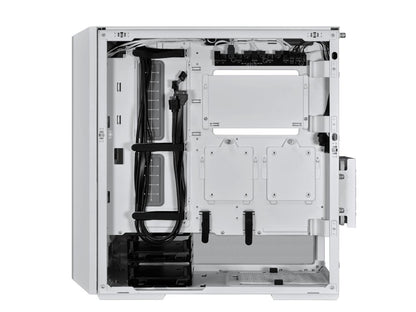 LIAN LI LANCOOL 216RW White Steel / Tempered Glass ATX Mid Tower Computer Case ,2x 16 cm ARGB Fans Included ----LANCOOL 216RW