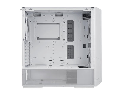 LIAN LI LANCOOL 216RW White Steel / Tempered Glass ATX Mid Tower Computer Case ,2x 16 cm ARGB Fans Included ----LANCOOL 216RW