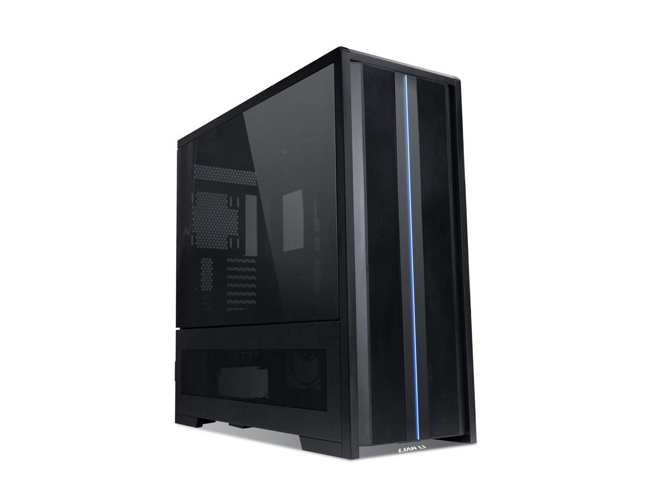 LIAN LI V3000 PLUS Black Tempered Glass on the Left Sides, Full Tower EATX Gaming Computer Case - V3000PX