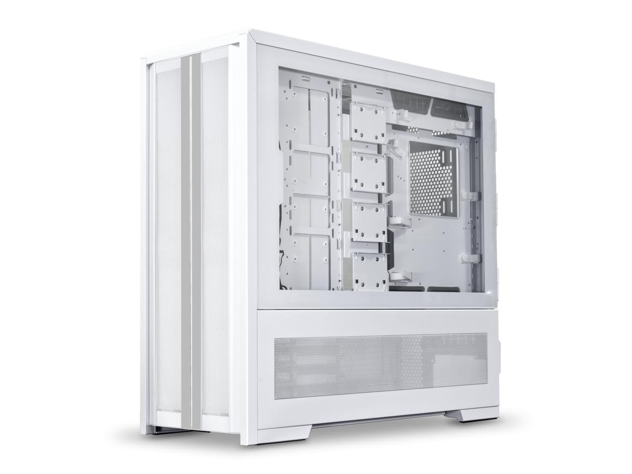LIAN LI V3000 PLUS White GGF Edition, Tempered Glass on the Left Sides, Full Tower EATX Gaming Computer Case - V3000PW