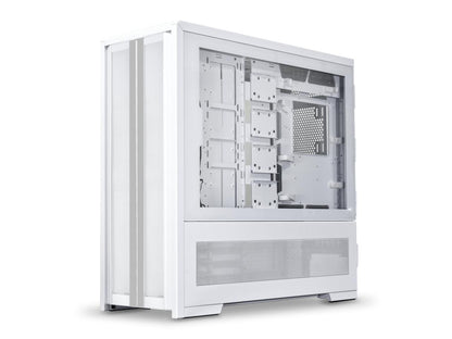 LIAN LI V3000 PLUS White GGF Edition, Tempered Glass on the Left Sides, Full Tower EATX Gaming Computer Case - V3000PW