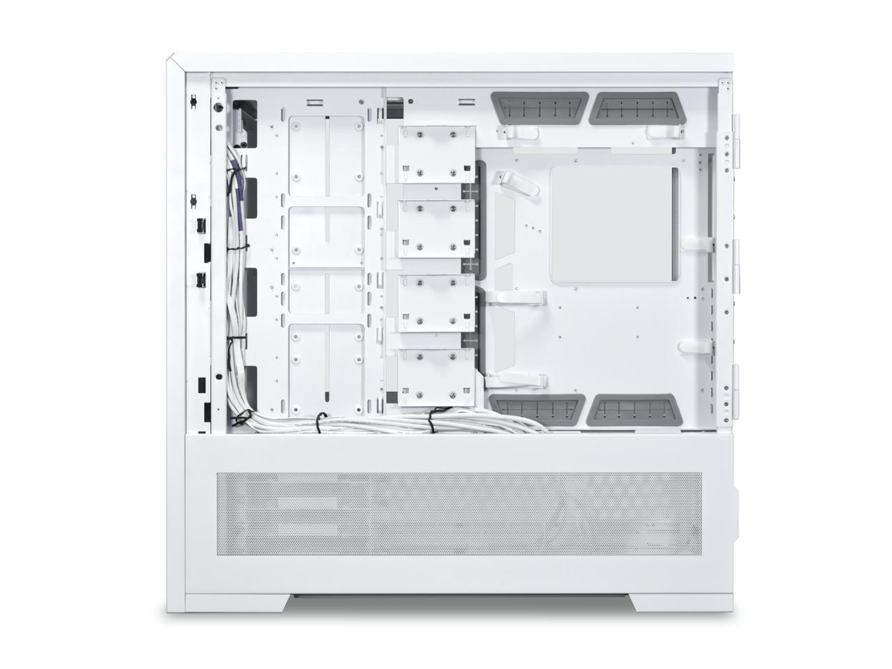 LIAN LI V3000 PLUS White GGF Edition, Tempered Glass on the Left Sides, Full Tower EATX Gaming Computer Case - V3000PW