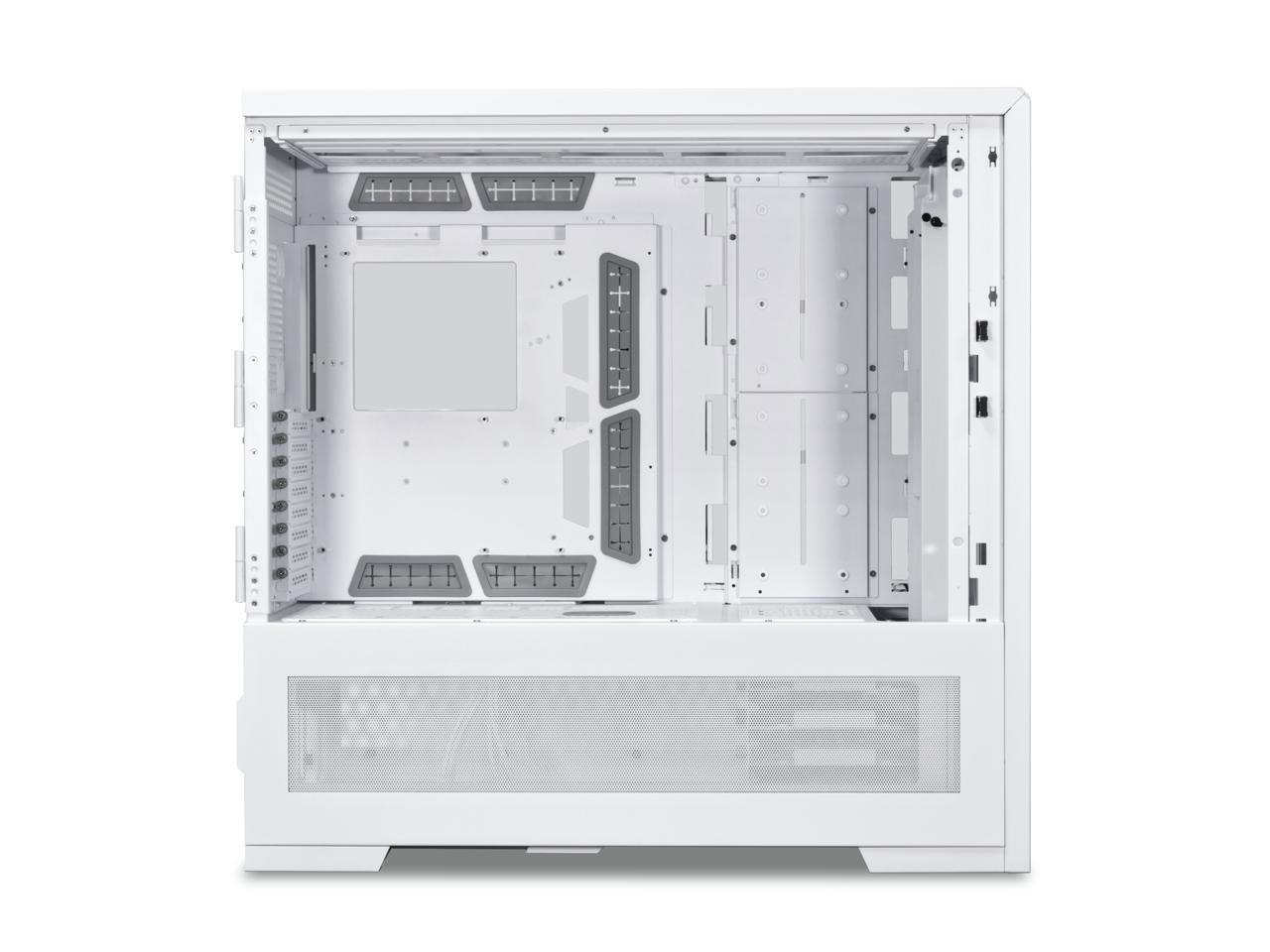 LIAN LI V3000 PLUS White GGF Edition, Tempered Glass on the Left Sides, Full Tower EATX Gaming Computer Case - V3000PW