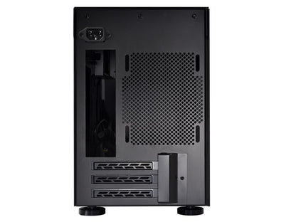 LIAN LI TU150 Aluminum Tempered Glass ITX Case - Black Color - TU150WX