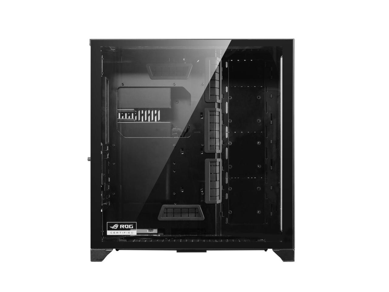 LIAN LI O11 Dynamic XL ROG Certificated - Black Color, Tempered Glass on the Front, and Left Side, E-ATX , ATX Full Tower Gaming Computer Case, O11D XL-X