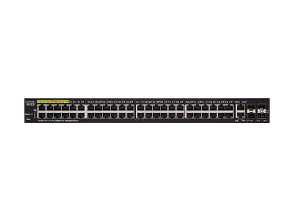Cisco Sg350-52P 52-Port Gigabit Poe Managed Switch