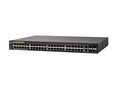 Cisco Sg350-52P 52-Port Gigabit Poe Managed Switch