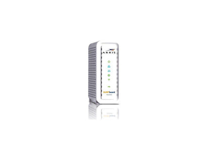 ARRIS SURFboard N300 DOCSIS 3.0 Cable Modem Router (SBG6400) Certified with Comcast Xfinity, Time Warner Cable, Charter, Cox, Cablevision, and more (White Retail Packaging)
