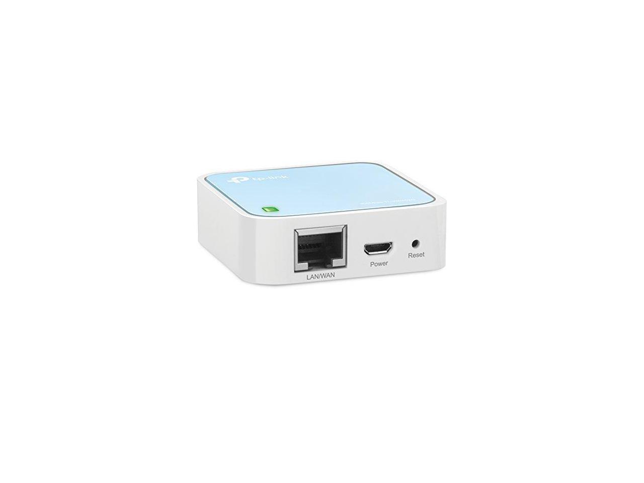 TP-Link N300 Wireless Wi-Fi Nano Travel Router with Range Extender/Access Point/Client/Bridge Modes (TL-WR802N)
