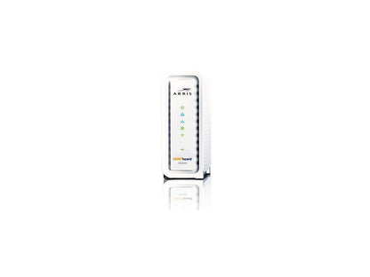 ARRIS SURFboard N300 DOCSIS 3.0 Cable Modem Router (SBG6400) Certified with Comcast Xfinity, Time Warner Cable, Charter, Cox, Cablevision, and more (White Retail Packaging)