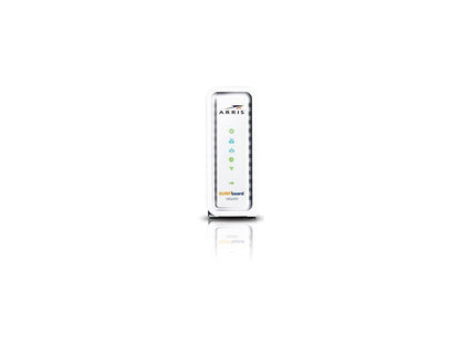 ARRIS SURFboard N300 DOCSIS 3.0 Cable Modem Router (SBG6400) Certified with Comcast Xfinity, Time Warner Cable, Charter, Cox, Cablevision, and more (White Retail Packaging)