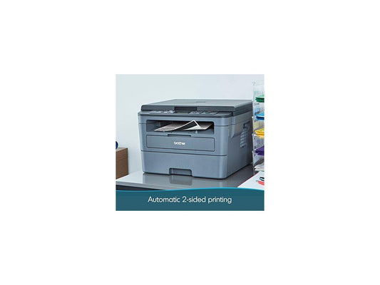 Brother Compact Monochrome Laser Printer, HLL2390DW, Convenient Flatbed Copy & Scan, Wireless Printing, Duplex Two-Sided Printing, Amazon Dash Replenishment Enabled