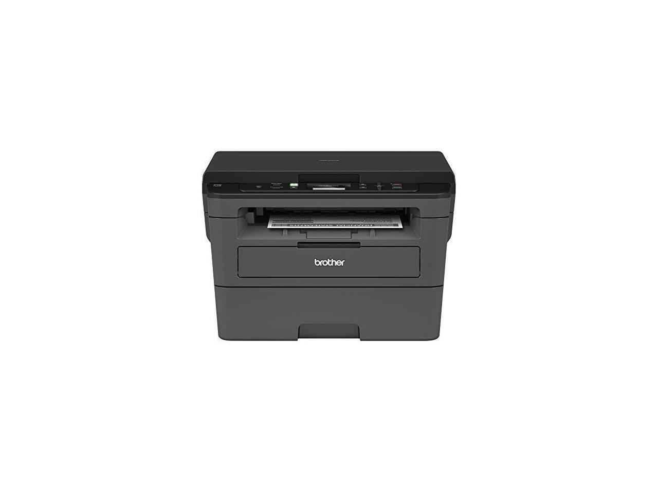 Brother Compact Monochrome Laser Printer, HLL2390DW, Convenient Flatbed Copy & Scan, Wireless Printing, Duplex Two-Sided Printing, Amazon Dash Replenishment Enabled