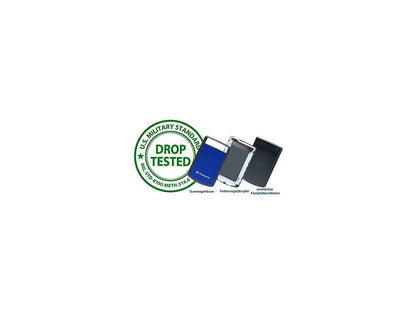 Transcend Military Drop Tested 1 TB USB 3.0 H3 External Hard Drive (TS1TSJ25H3B)