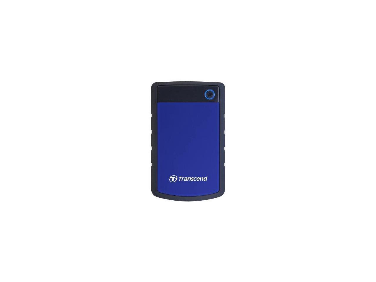 Transcend Military Drop Tested 1 TB USB 3.0 H3 External Hard Drive (TS1TSJ25H3B)
