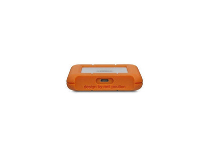 LaCie Rugged SECURE 2TB External Hard Drive Portable Model STFR2000403