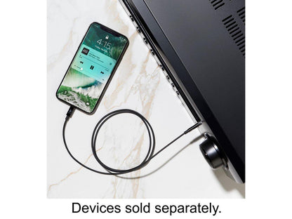 Belkin - 3' Lightning-to-3.5mm Audio Cable - Black