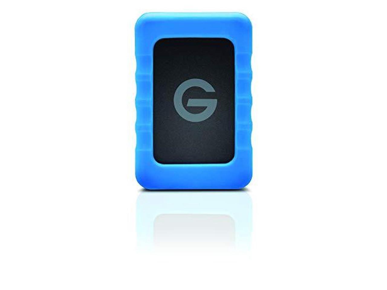 Thermal Grizzly 2TB G-DRIVE ev RaW Portable External Hard Drive with Removable Protective Rubber Bumper, USB 3.0 (0G10199)