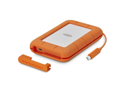LaCie 5TB Rugged Portable Drive Thunderbolt USB-C Model STFS5000400