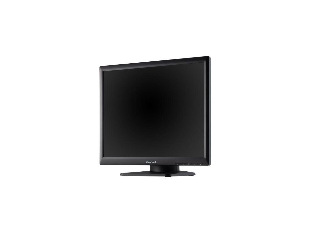ViewSonic TD1711 17" SXGA 1280 x 1024 60Hz HDMI VGA Built-in Speakers USB 2.0 Hub Backlit LED Resistive Touchscreen Monitor