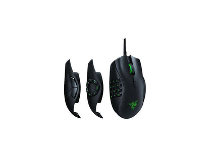 Razer Naga Trinity MOBA / MMO Gaming Mouse - 16,000 DPI 5G Optical Sensor